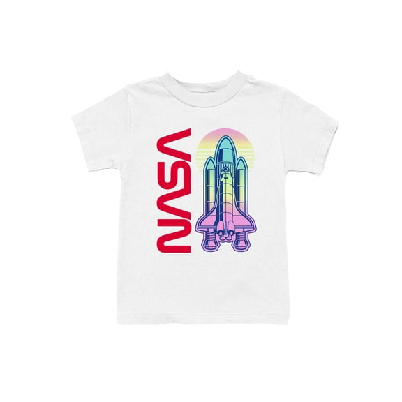 Officially Licensed Nasa Retro Space Shuttle Graphic Youth's T-shirt
