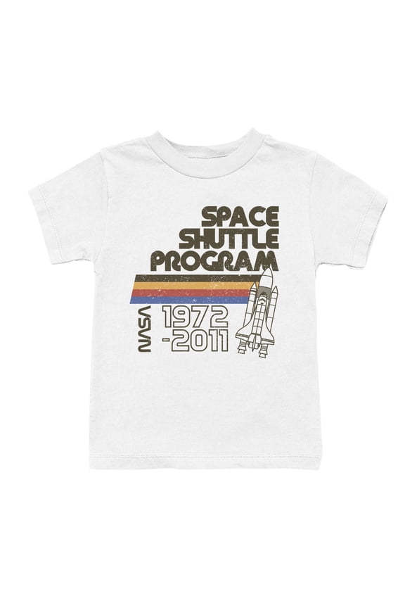 Officially Licensed Nasa Retro Space Shuttle Program Youth's T-shirt