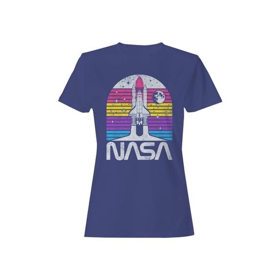 Officially Licensed Nasa Retro Space Shuttle Women's T-shirt