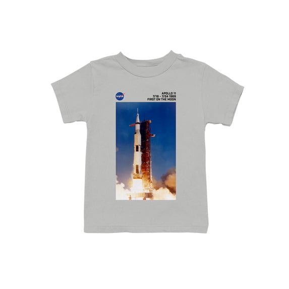 Officially Licensed Nasa Saturn V Rocket Launch Youth's T-shirt