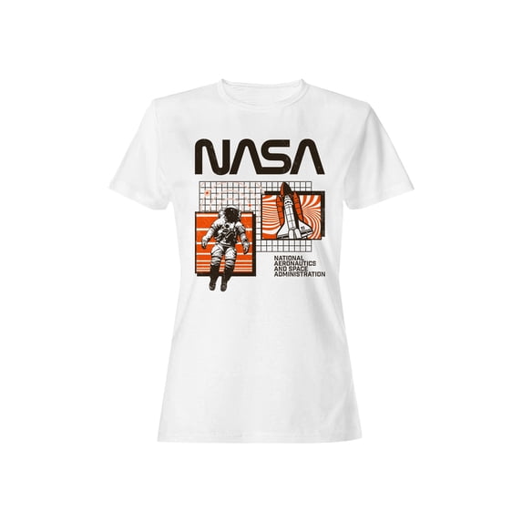 Officially Licensed Nasa Space Exploration Design Women's T-shirt