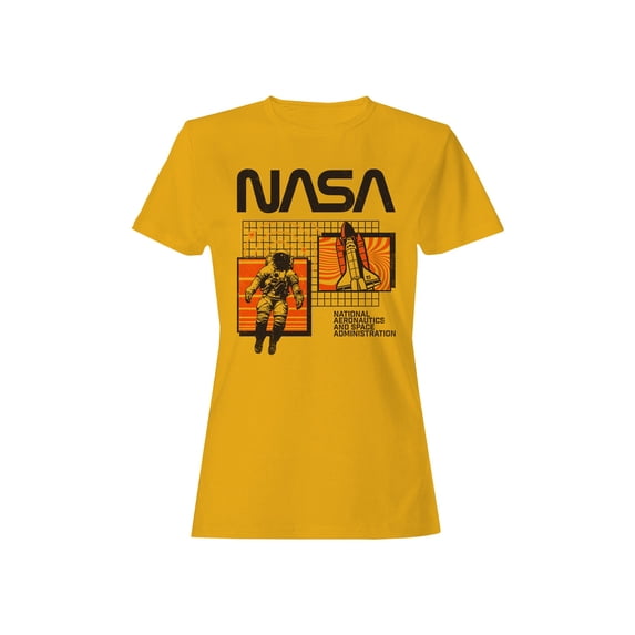 Officially Licensed Nasa Space Exploration Design Women's T-shirt