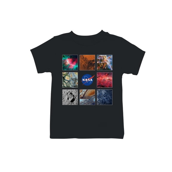 Officially Licensed Nasa Space Exploration Montage Youth's T-shirt
