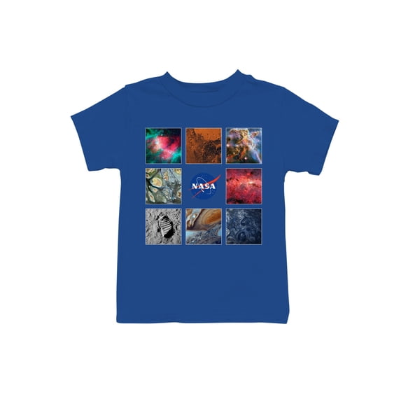 Officially Licensed Nasa Space Exploration Montage Youth's T-shirt