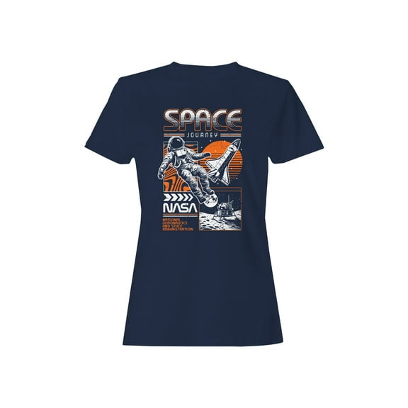 Officially Licensed Nasa Space Journey Adventure Women's T-shirt