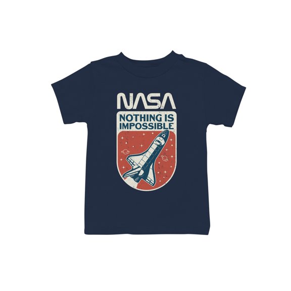 Officially Licensed Nasa Space Shuttle: Nothing is Impossible Youth's T-shirt
