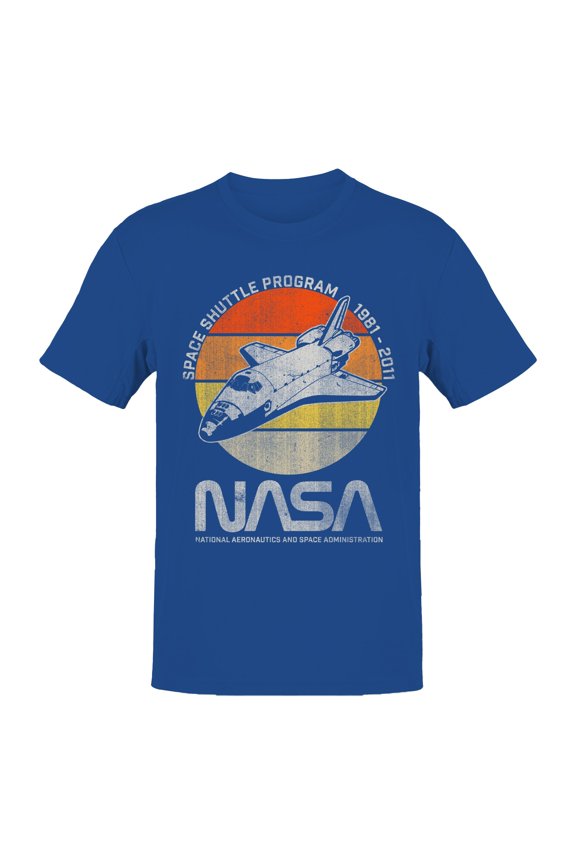 Officially Licensed Nasa Space Shuttle Program 1981-2011 Men's T-shirt