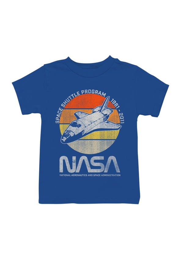 Officially Licensed Nasa Space Shuttle Program 1981-2011 Youth's T-shirt