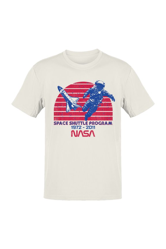 Officially Licensed Nasa Space Shuttle Program Tribute Men's T-shirt