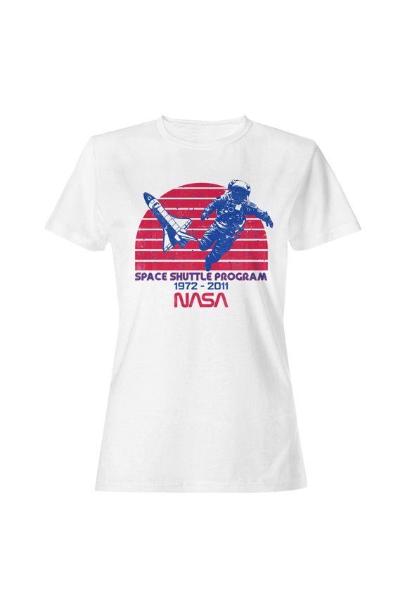 Officially Licensed Nasa Space Shuttle Program Tribute Women's T-shirt