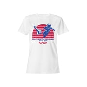 Officially Licensed Nasa Space Shuttle Program Tribute Womens T-shirt