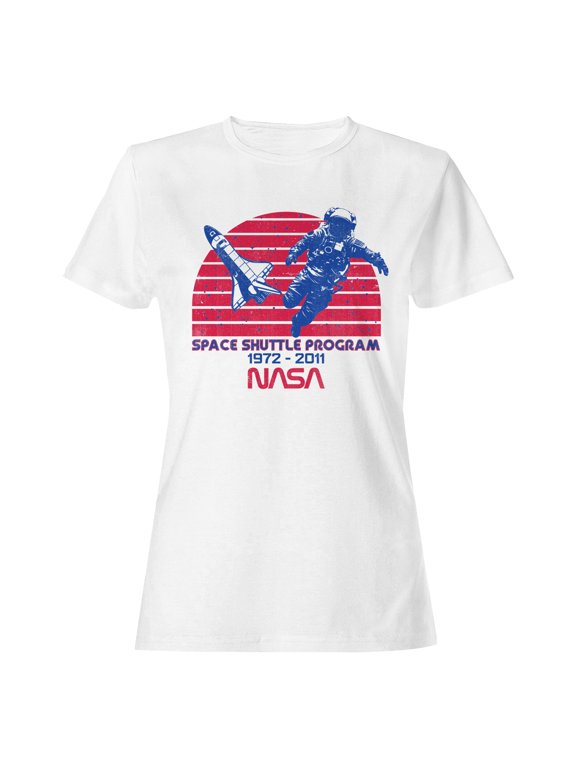 Officially Licensed Nasa Space Shuttle Program Tribute Women's T-shirt