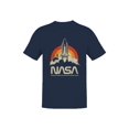 thumbnail image 1 of Officially Licensed Nasa Space Shuttle Retro Art Men's T-shirt, 1 of 3