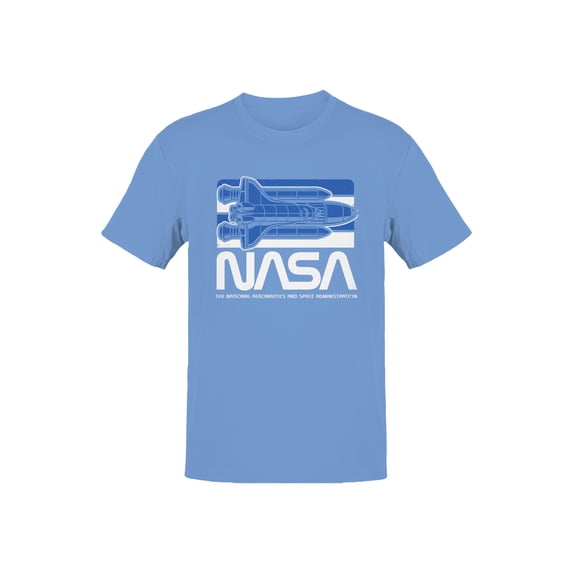 Officially Licensed Nasa Space Shuttle Retro Design Men's T-shirt