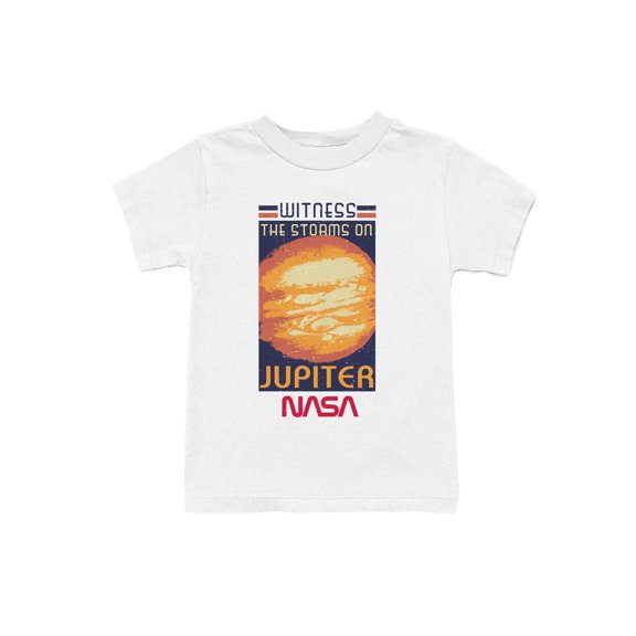 Officially Licensed Nasa Witness the Storms on Jupiter Youth's T-shirt