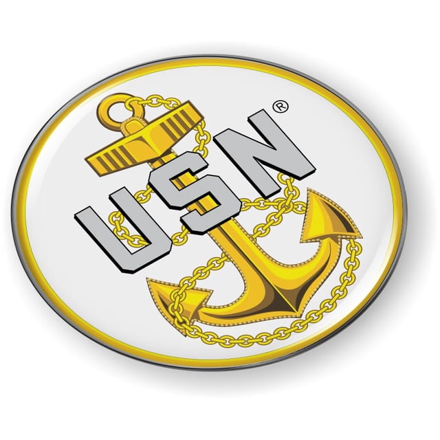 [Officially Licensed Product] - U.S. Navy Chief Fouled Anchor USN 3D ...
