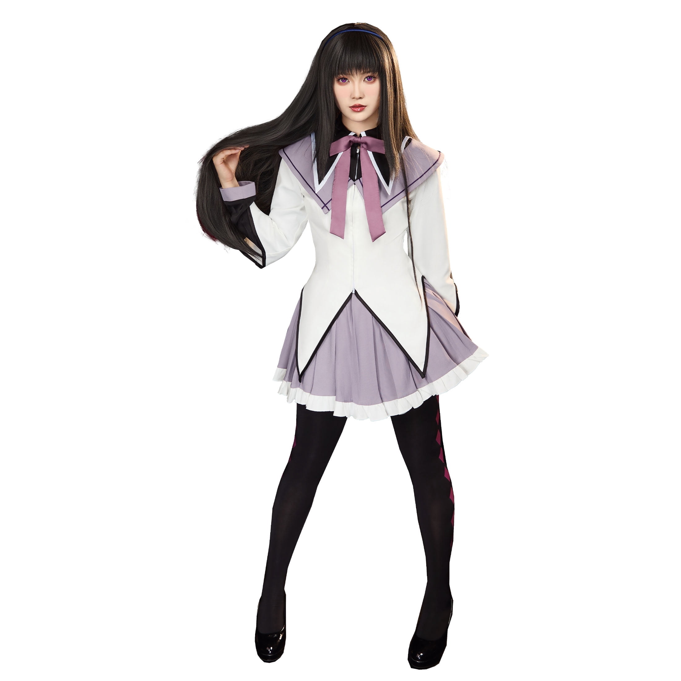 [Officially Licensed] Puella Magi Madoka Magica Homura Akemi Costume ...