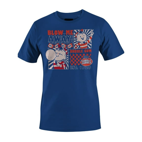 Officially Licensed Retro Dubble Bubble Gum Artwork Men's T-shirt