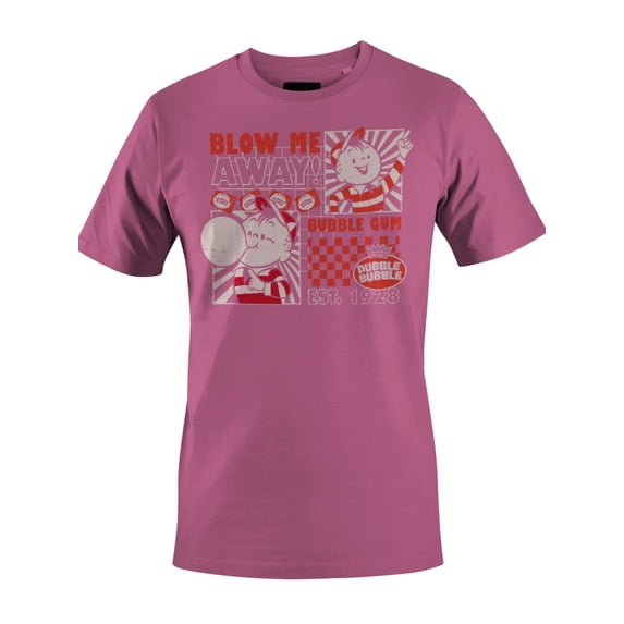 Officially Licensed Retro Dubble Bubble Gum Artwork Men's T-shirt