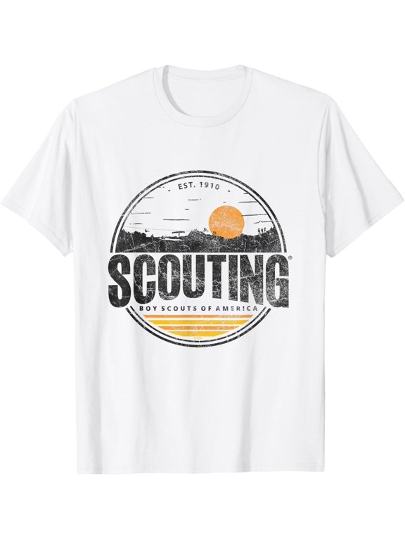 Officially Licensed Scouting T-Shirt mens t shirt,white,women,funny,misfits,men,journey