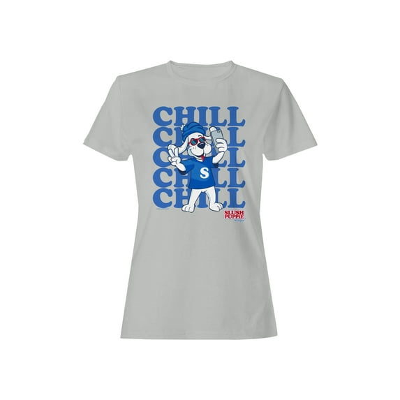 Officially Licensed Slush Puppie Chill Dog Selfie Women's T-shirt