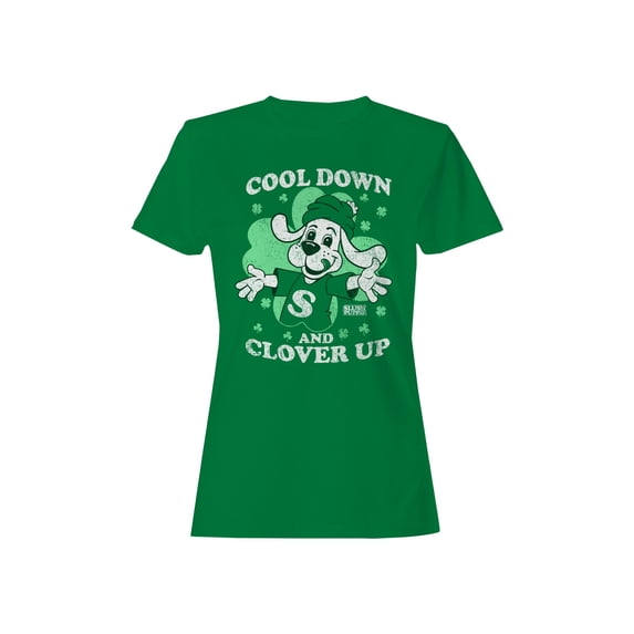 Officially Licensed Slush Puppie Clover Dog St. Patrick's Women's T-shirt