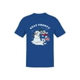 thumbnail image 1 of Officially Licensed Slush Puppie Frosty Snowman Men's T-shirt, 1 of 3