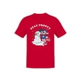 thumbnail image 1 of Officially Licensed Slush Puppie Frosty Snowman Men's T-shirt, 1 of 3