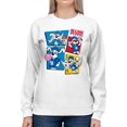 thumbnail image 1 of Officially Licensed Slush Puppie Fun Slush Designs Women's Sweatshirt, 1 of 3