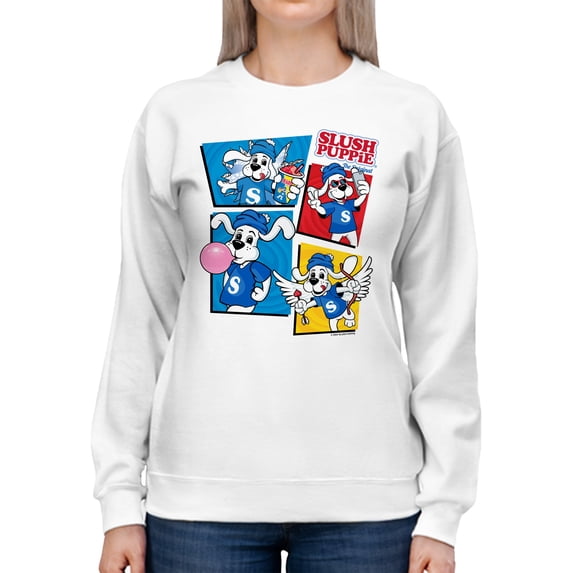 Officially Licensed Slush Puppie Fun Slush Designs Women's Sweatshirt
