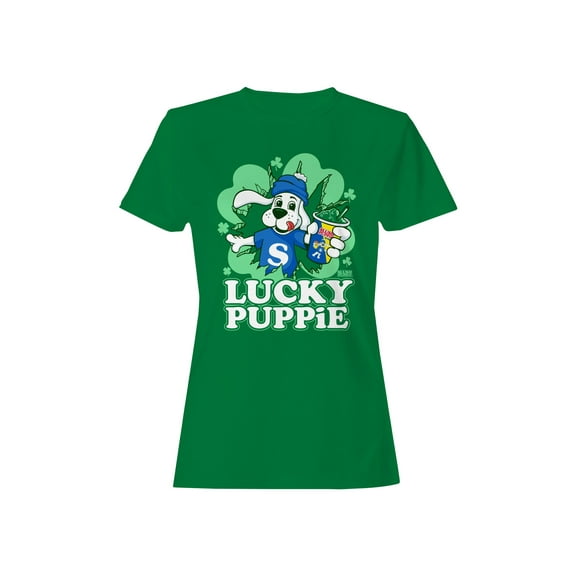 Officially Licensed Slush Puppie Lucky Pup Slushie Women's T-shirt