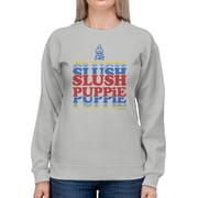 Officially Licensed Slush Puppie Retro Womens Sweatshirt
