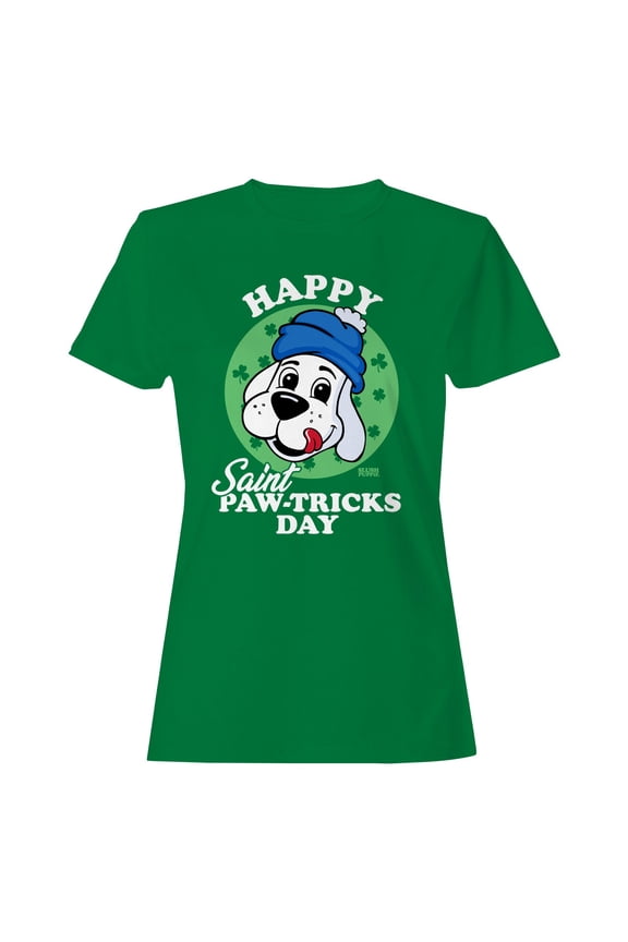 Officially Licensed Slush Puppie Saint Paw-Tricks Women's T-shirt