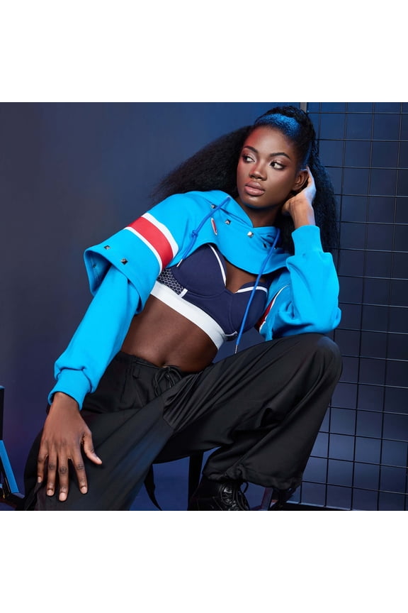 [Officially Licensed] Street Fighter 6 Cammy Paw Hoodie Daily Wear for Women, L