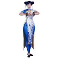 thumbnail image 1 of [Officially Licensed] Street Fighter 6 Chun-Li Costume Full Set for Halloween, L, 1 of 11