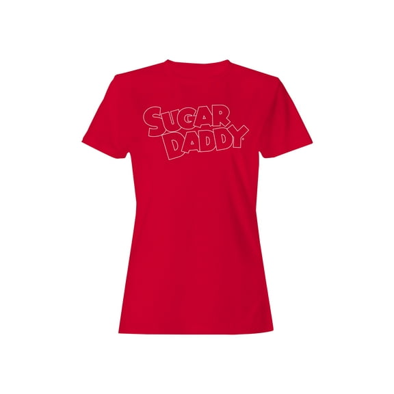 Officially Licensed Sugar Babies Bold "Sugar Daddy" Design Women's T-shirt