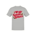 thumbnail image 1 of Officially Licensed Sugar Babies I Love My Sugar Babies Candy Men's T-shirt, 1 of 3