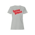 thumbnail image 1 of Officially Licensed Sugar Babies Sugar Babies Candy Logo Design Women's T-shirt, 1 of 3