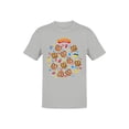 thumbnail image 1 of Officially Licensed Super Pretzel Fun Cartoon Men's T-shirt, 1 of 3