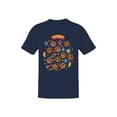 thumbnail image 1 of Officially Licensed Super Pretzel Fun Cartoon Pretzels Men's T-shirt, 1 of 3