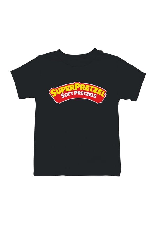 Officially Licensed Super Pretzel Soft Pretzels Logo Youth's T-shirt