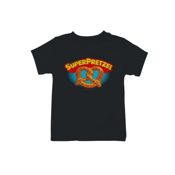 Officially Licensed Super Pretzel Vintage Logo Design Youth's T-shirt