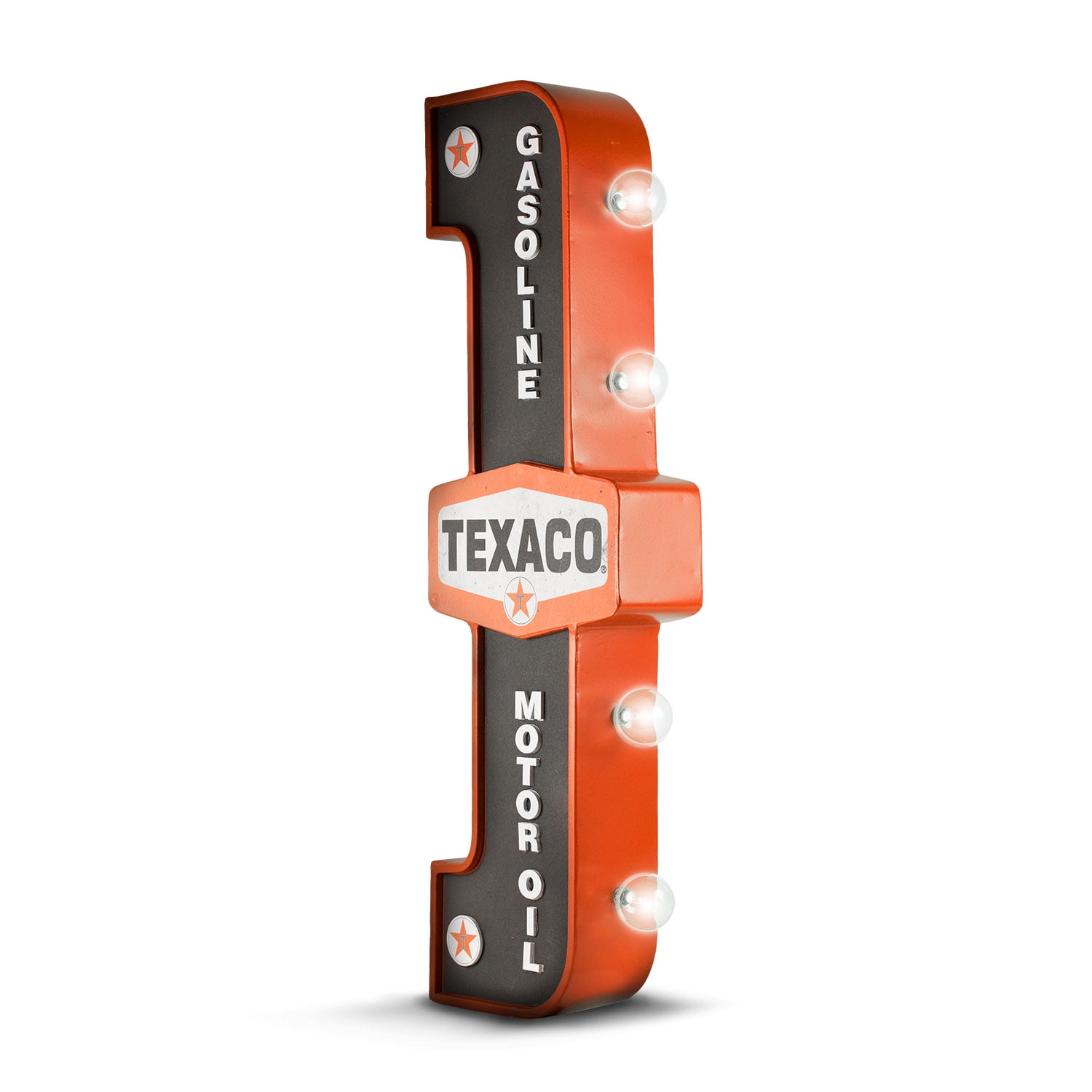 Retro Texaco Gasoline Motor Oil LED Marquee Sign