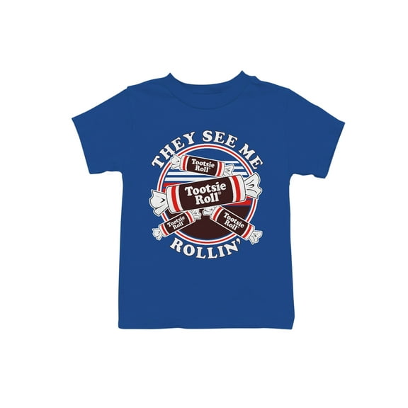 Officially Licensed Tootsie Roll Fun Design Youth's T-shirt