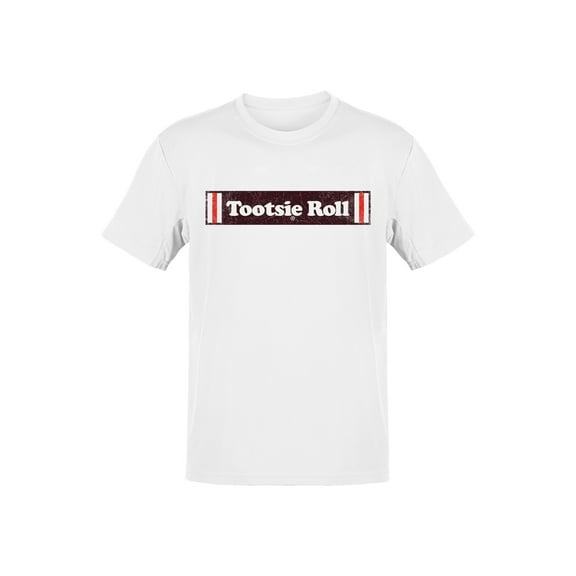 Officially Licensed Tootsie Roll Logo Design Men's T-shirt