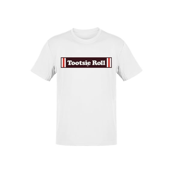 Officially Licensed Tootsie Roll Logo Men's T-shirt