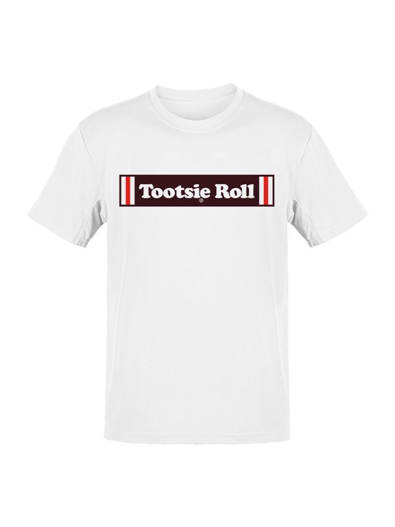 Officially Licensed Tootsie Roll Logo Men's T-shirt