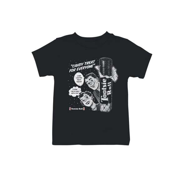 Officially Licensed Tootsie Roll Retro Advertisement Youth's T-shirt