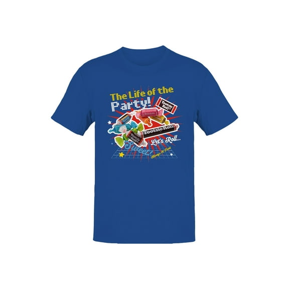 Officially Licensed Tootsie Roll Sweet Party Vibes Men's T-shirt