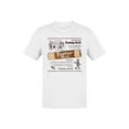 thumbnail image 1 of Officially Licensed Tootsie Roll The Sweet History Men's T-shirt, 1 of 3